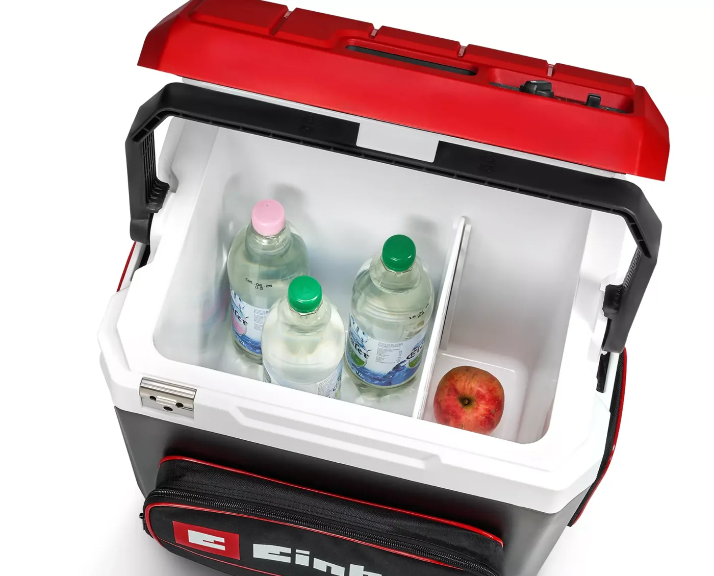 Frigo portatile a batteria Einhell TE-COL 18/27 Li-Solo aperto