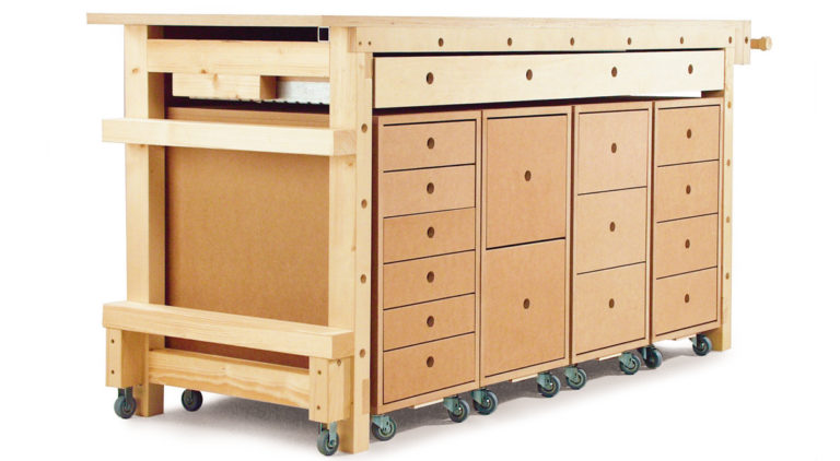 Banco da lavoro | Come realizzarne uno su ruote