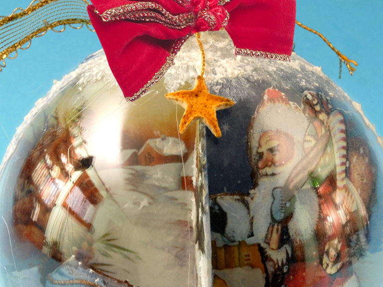 Come realizzare palline decorate di Natale
