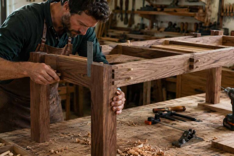 costruire un tavolo in legno