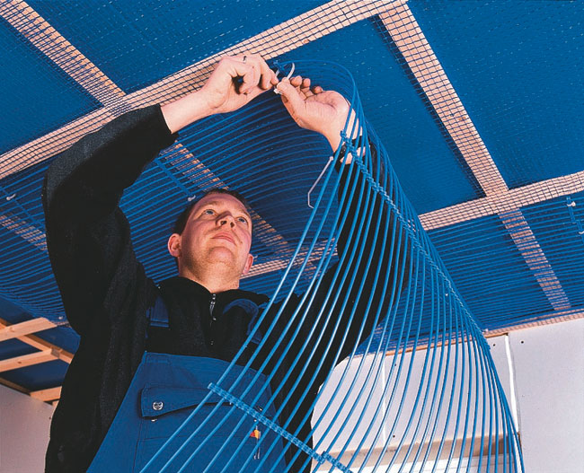 pannelli radianti a soffitto