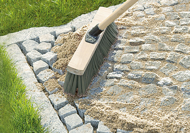 Scopa Metallica per Giardino da 30 cm, 2 Pezzi Spazzola per Pavimenti