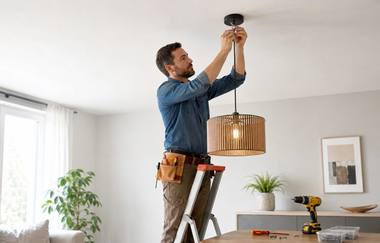 collegare un lampadario