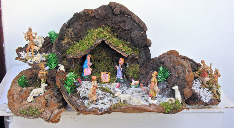 Presepe in sughero