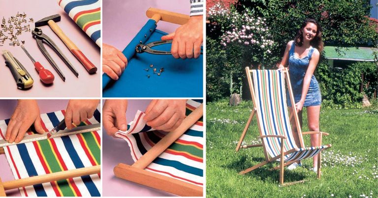 Tela per sdraio | Come sostituirla fai da te