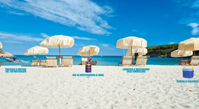 Applicazioni WD-40 anche al mare