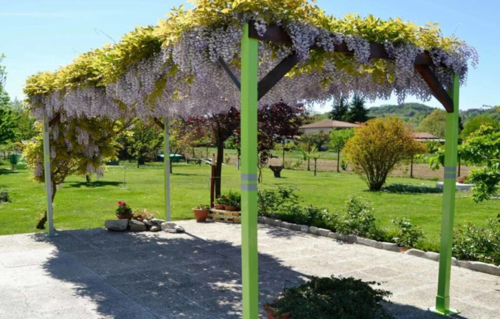 costruire pergola in legno