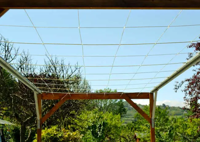 costruire pergola in legno