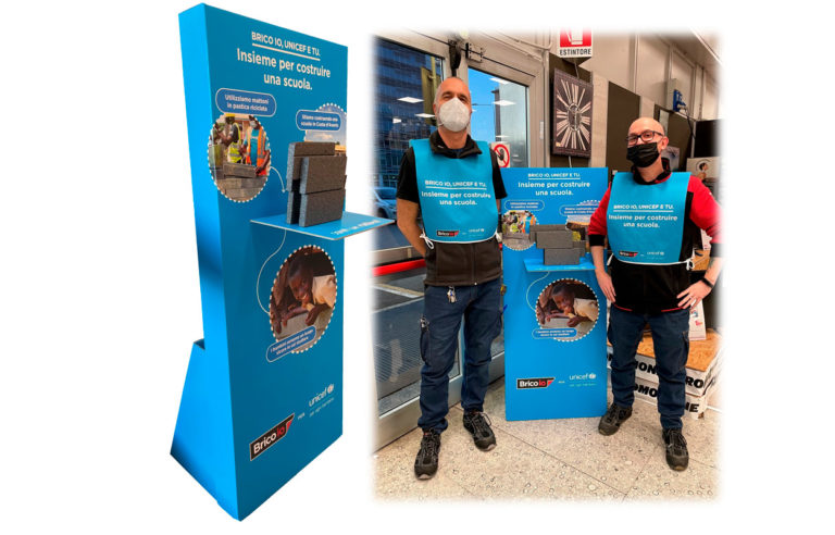 Brico io al fianco dell’UNICEF per l’istruzione in Costa d’Avorio