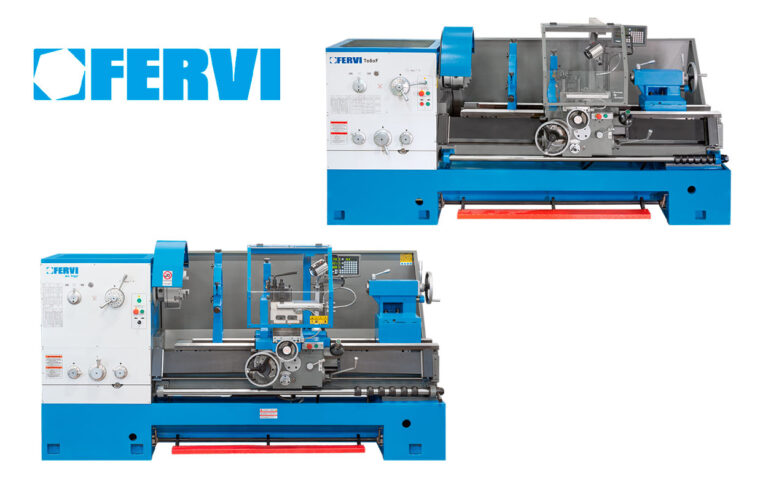 FERVI amplia la gamma di torni pesanti dedicati al mondo professionale
