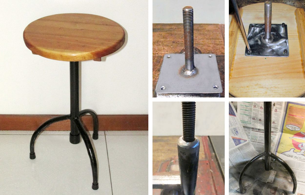 Sgabello regolabile fai da te | Realizzazione passo passo sgabello regolabile fai da te