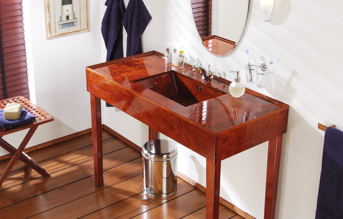 Lavabo fai da te in multistrato marino di betulla