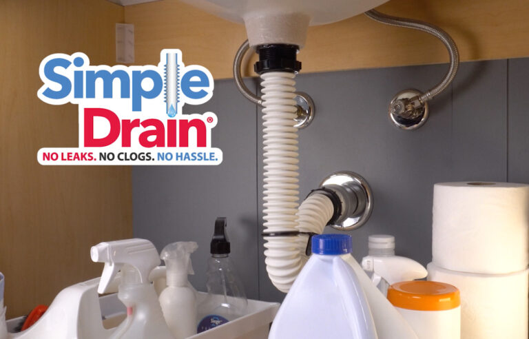 Simple Drain: il sifone universale e auto-sgorgante che si installa in pochi minuti