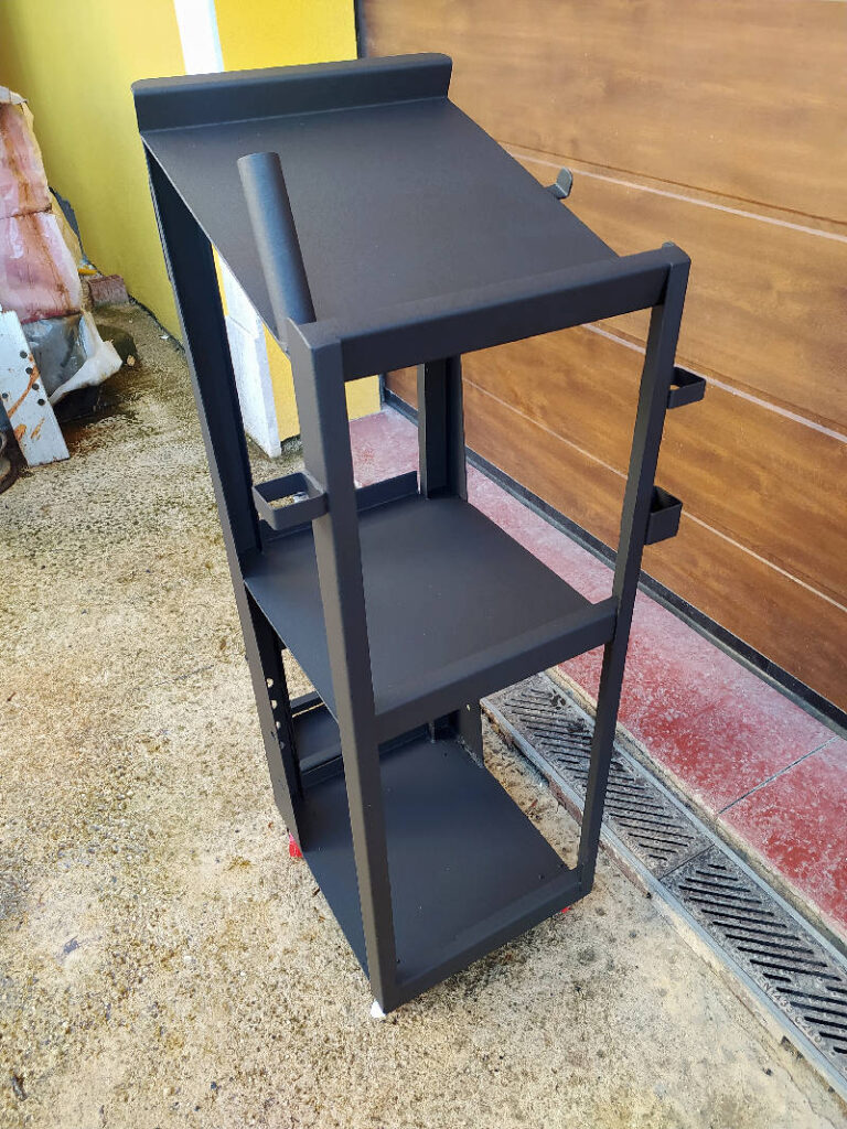 carrello per saldatrice