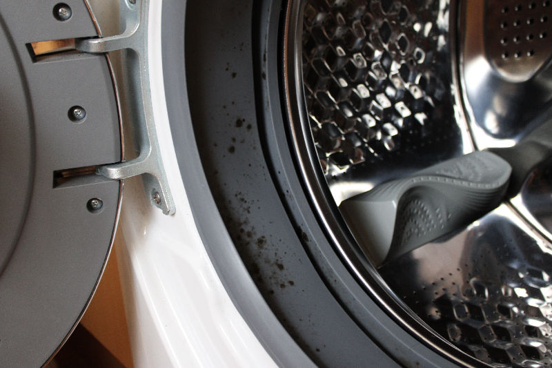 come rimuovere muffa dalla lavatrice