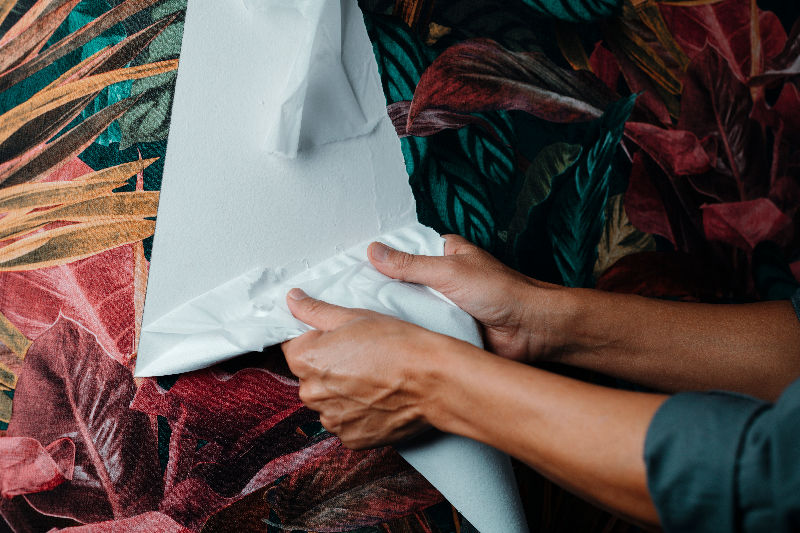 come rimuovere la carta da parati