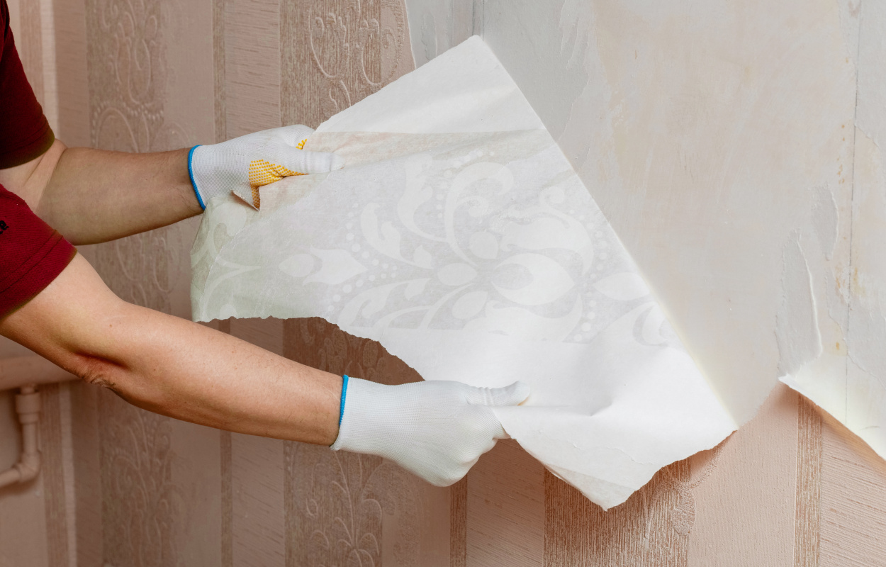 come rimuovere la carta da parati