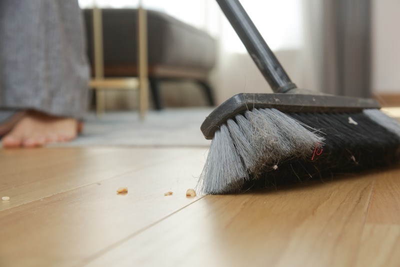 come pulire il parquet