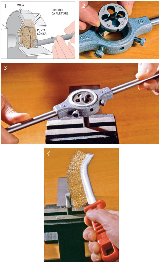 Maschio Per Filettatura Fine, Filettatura A Macchina, Passaggio - M6 X 0,5